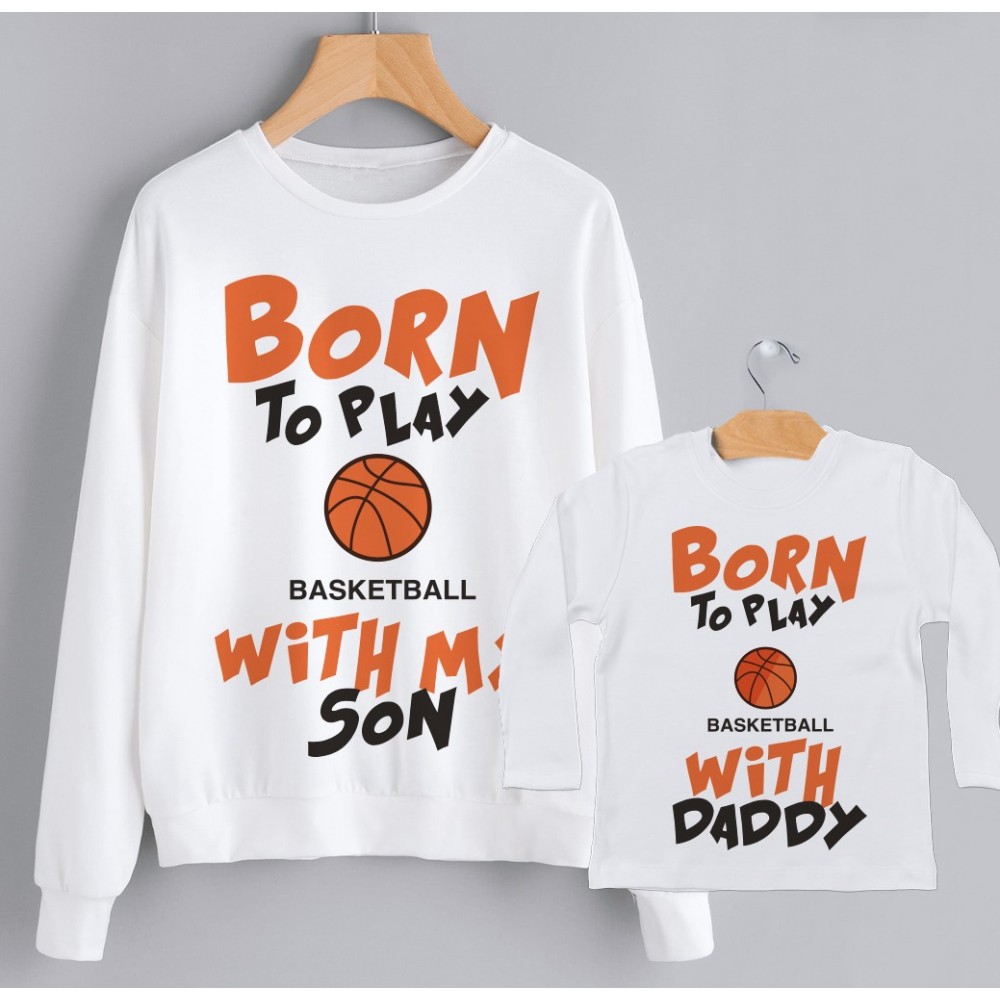 Felpa Padre e figlio Basketball
