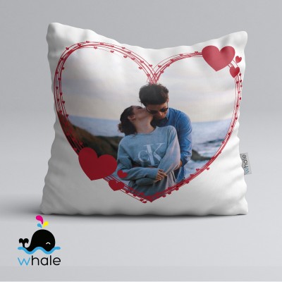 Cuscino Cuore Personalizzato con foto