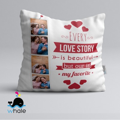 Cuscino Love Story Personalizzato con foto