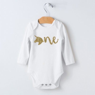 T-shirt 1° Compleanno One Tema Unicorno T-shirt 1° Compleanno One Tema Unicorno