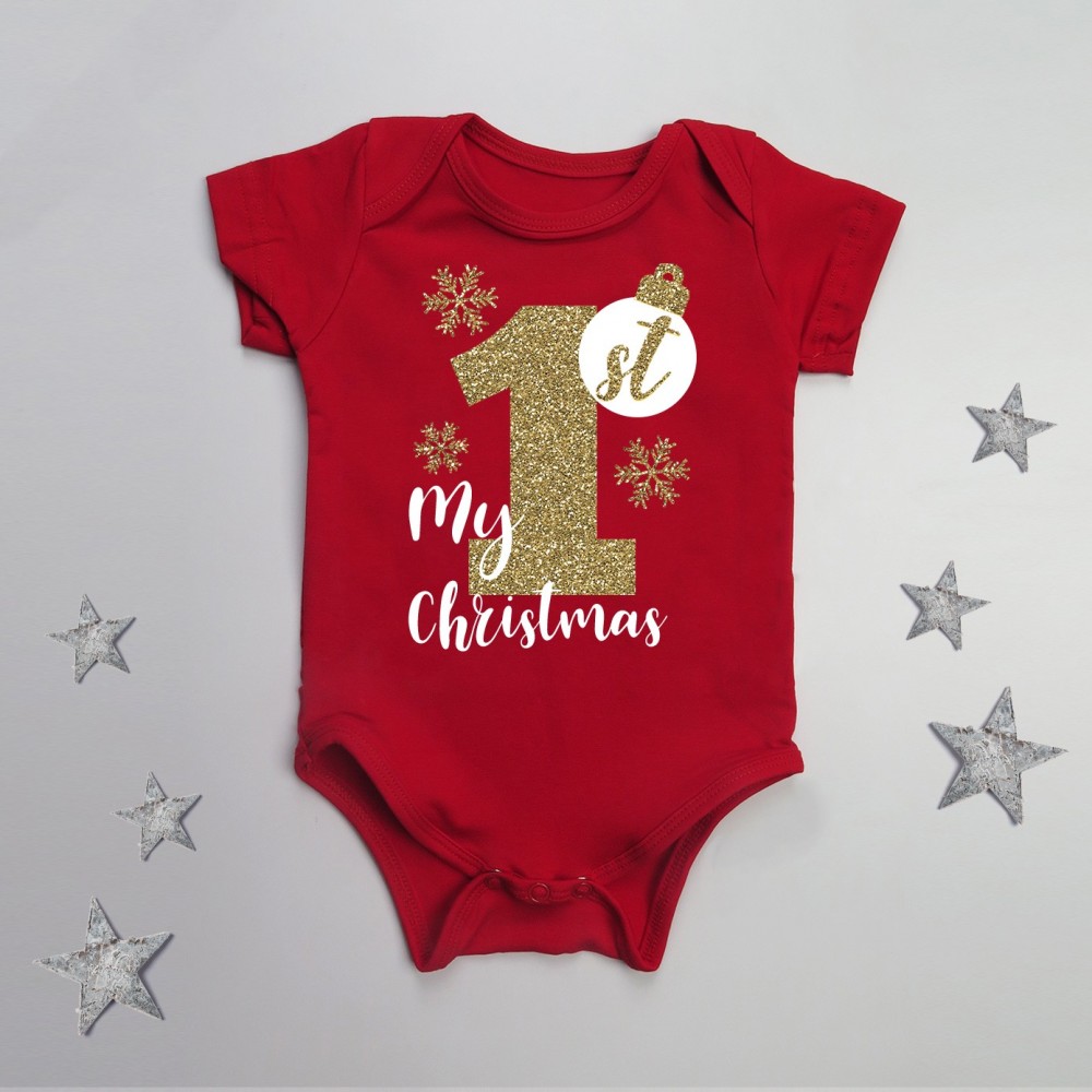 Bodino Neonato Natale- My First Christmas