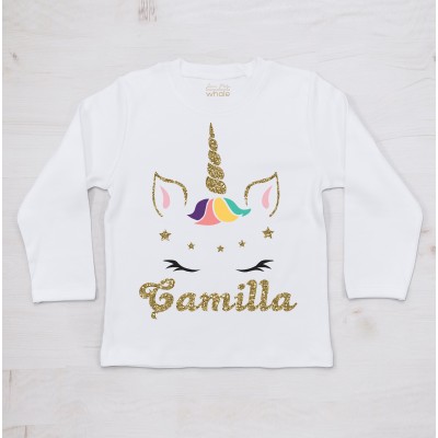 T-shirt 1° Compleanno  Tema Unicorno