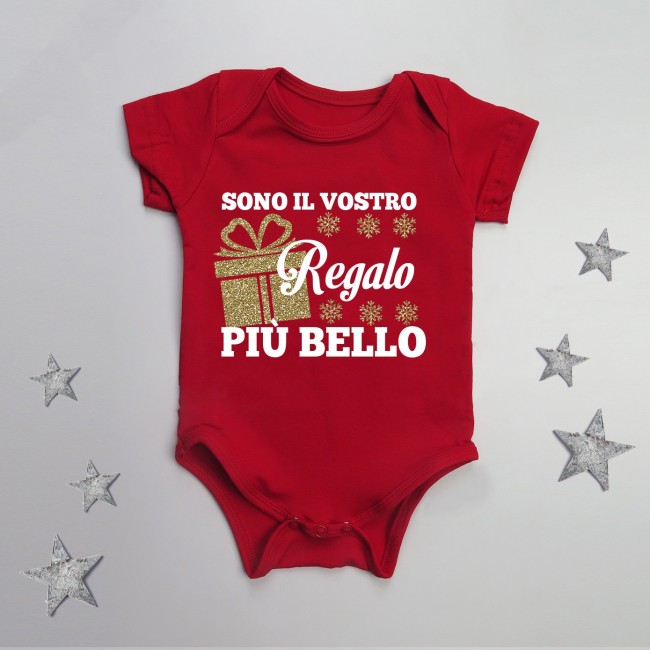 Bodino Neonato Natale- Sono il vostro regalo più bello