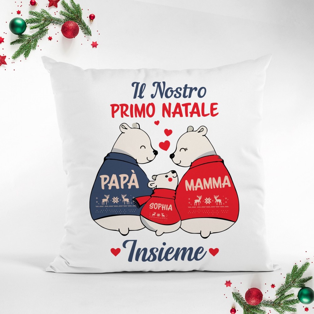 Cuscino - Il nostro primo Natale Insieme