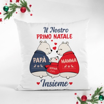 Cuscino - Il nostro primo Natale Insieme