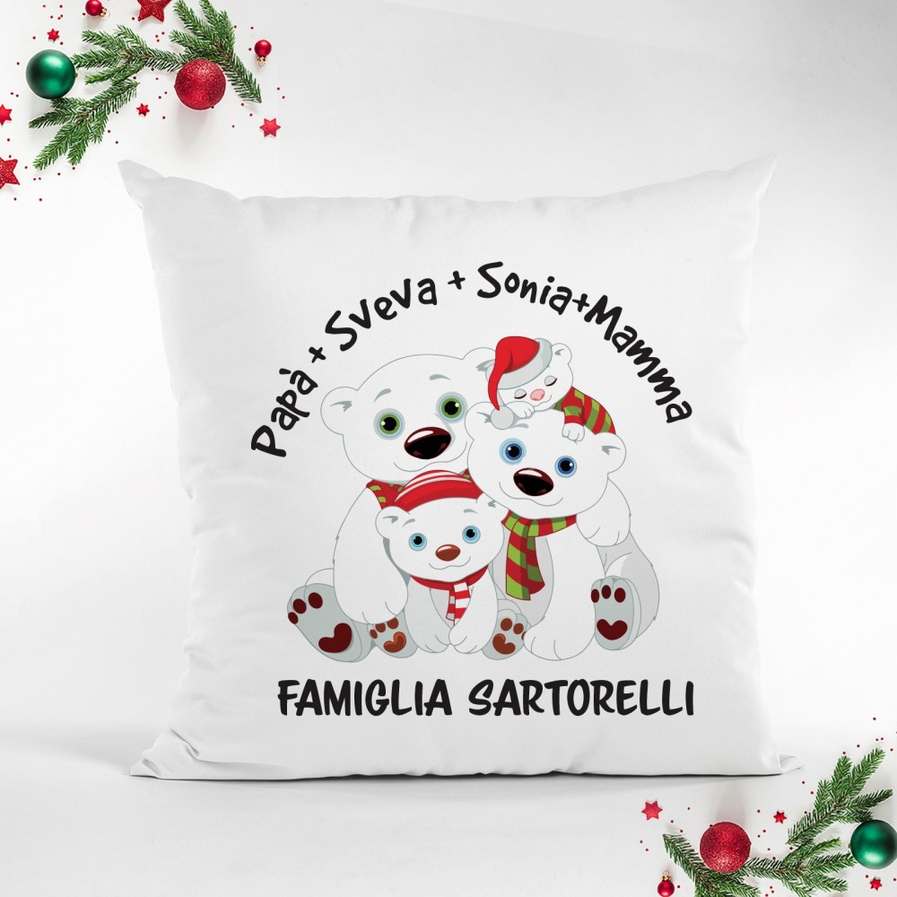 Cuscino - Famiglia Orsetti