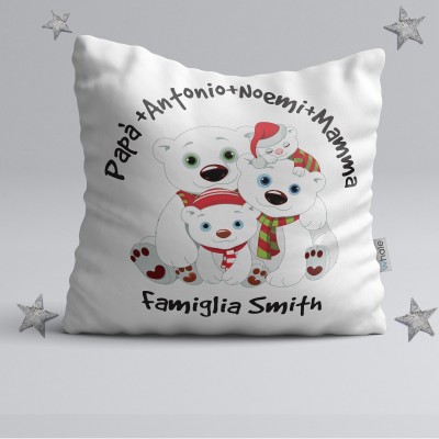 Cuscino - Famiglia Orsetti