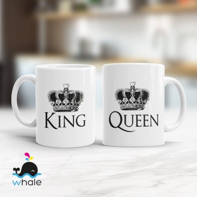Tazza di Coppia - King & Queen