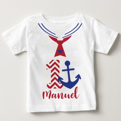 Festa a Tema Marinaio Bodino/ T-shirt Compleanno