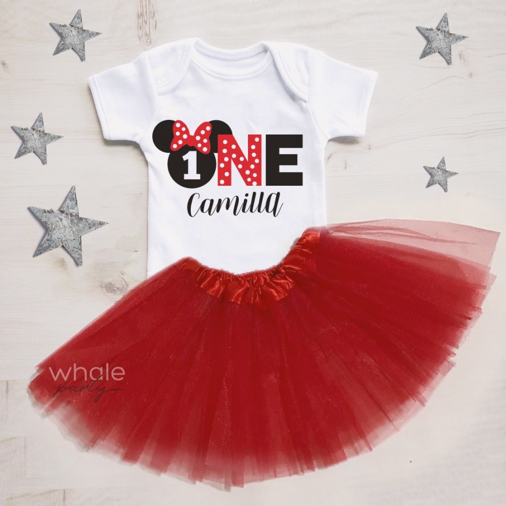 Festa a Tema Minnie/ T-shirt Compleanno