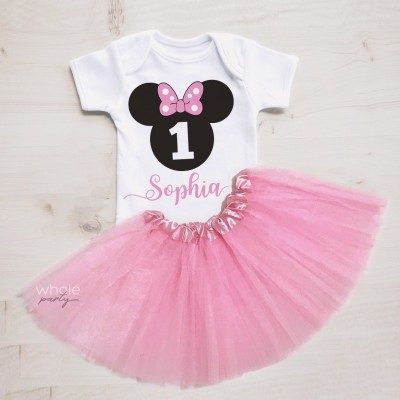 Festa a Tema Minnie/ T-shirt Compleanno
