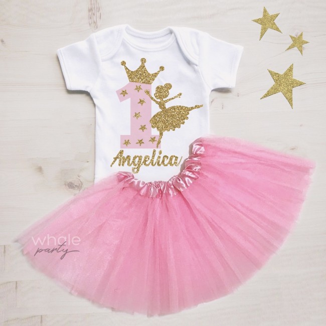 Festa a Tema Minnie Ballerina Bodino / T-shirt Compleanno