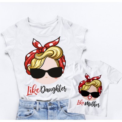 T-shirt Mamma e Figlia - Pin Up