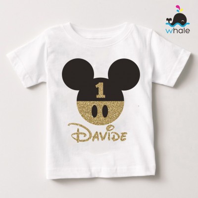 Festa a Tema Topolino Bodino/ T-shirt Compleanno Festa a Tema Topolino Bodino/ T-shirt Compleanno