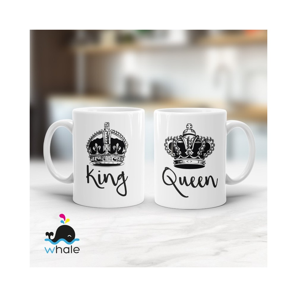 Tazza di Coppia - King & Queen