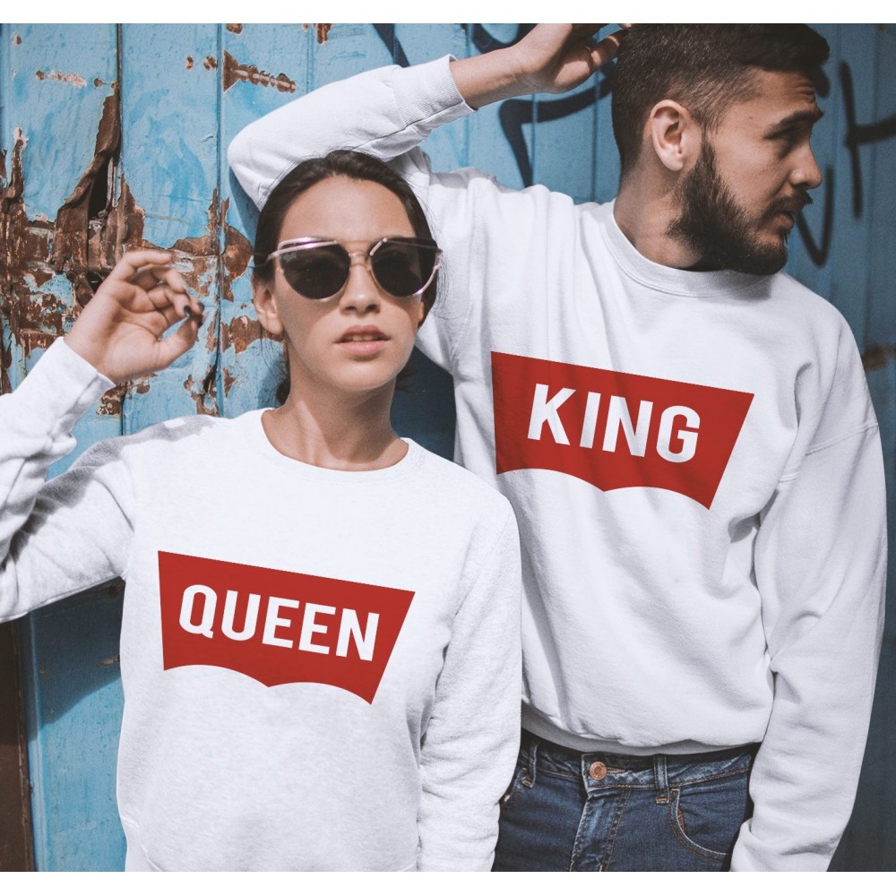 Felpe di Coppia - King &  Queen