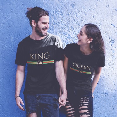 T-shirts di Coppia - King & Queen
