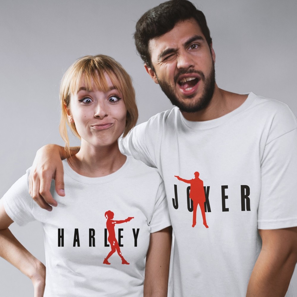 T-shirts di Coppia - Joker & Harley Quinn