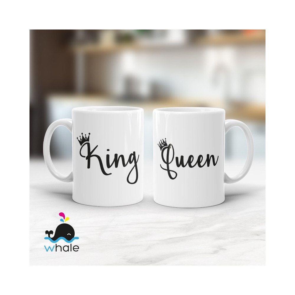 Tazza di Coppia - King & Queen