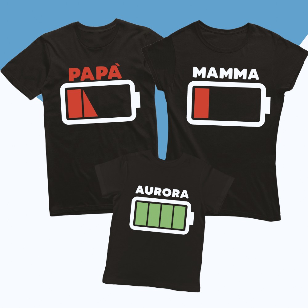 T-shirts Famiglia  Batteria T-shirts Famiglia  Batteria