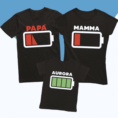 T-shirts Famiglia  Batteria T-shirts Famiglia  Batteria