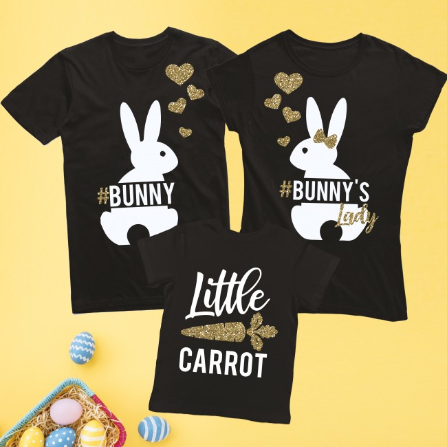 Magliette Famiglia Pasqua  - Bunny's Family