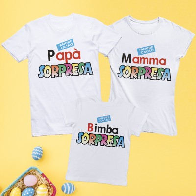 Magliette Famiglia Pasqua  - Bunny's Family