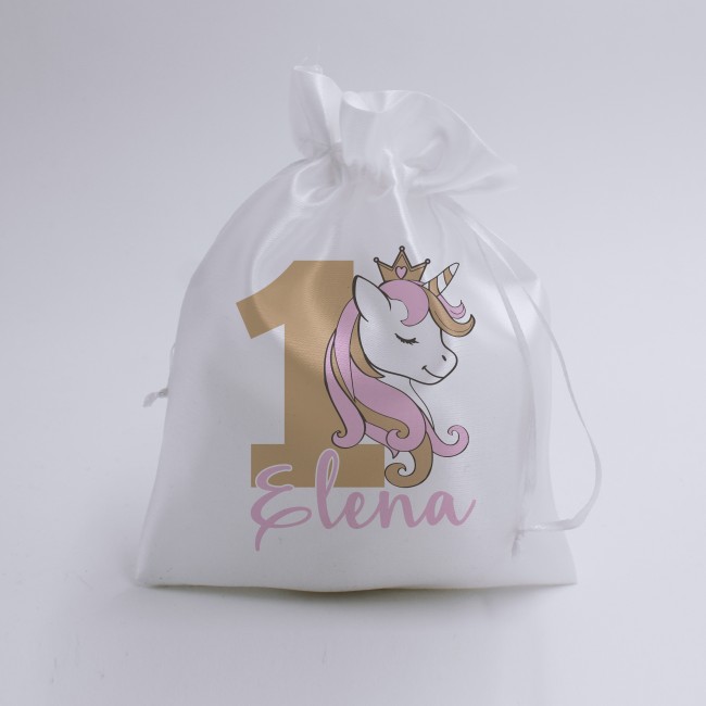Sacchetti Portaconfetti Personalizzati - Festa a tema Unicorno
