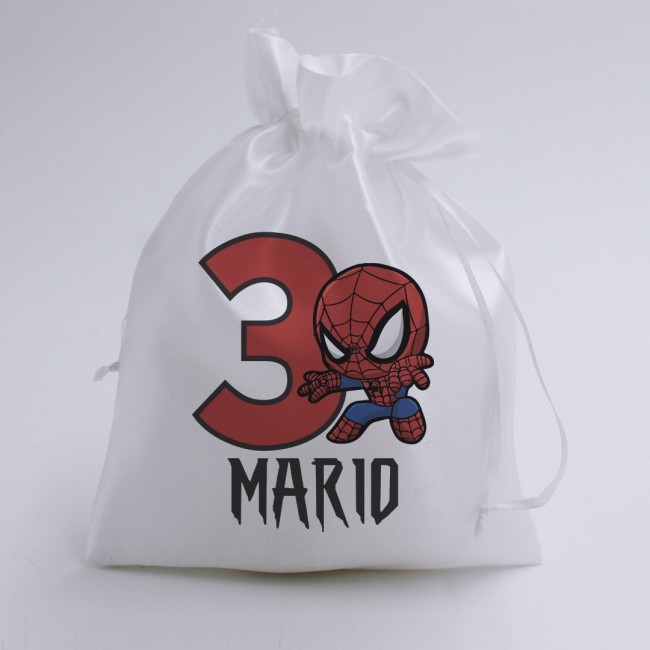 Sacchetti Portaconfetti Personalizzati - Festa a tema Spiderman