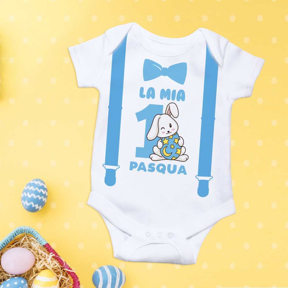 Bodino/Maglietta - La mia Prima Pasqua Bodino/Maglietta - La mia Prima Pasqua