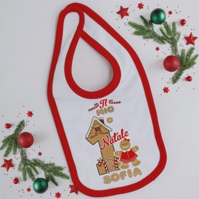 Bavetto Personalizzato Il mio primo Natale