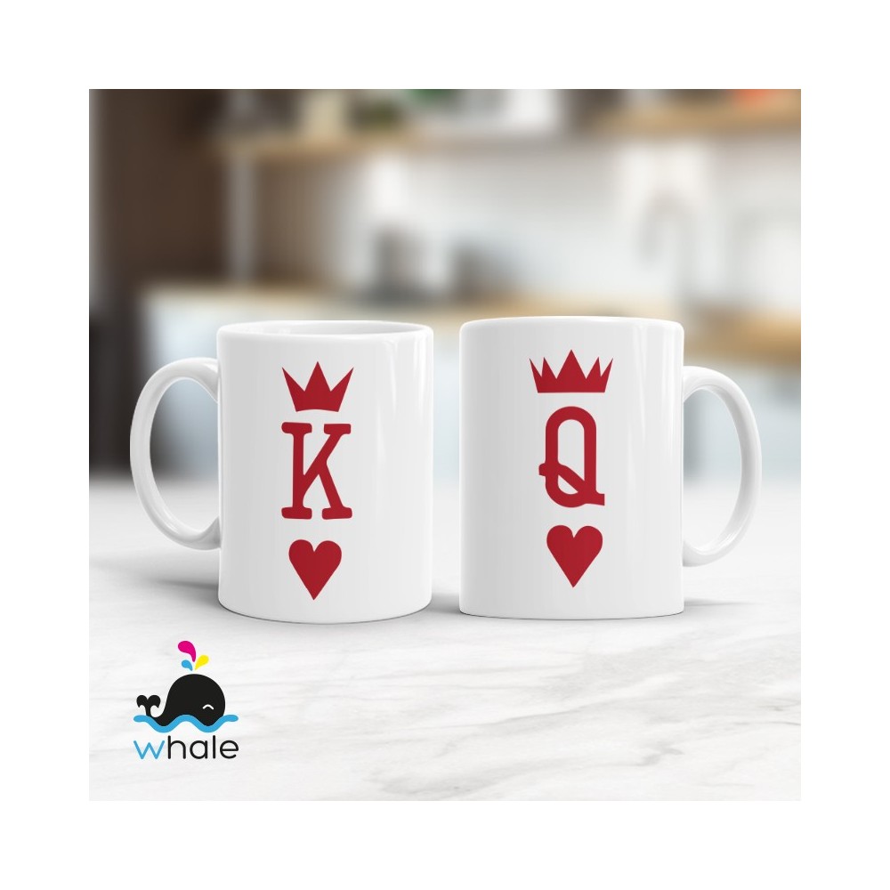 Tazze di Coppia - King  & Queen