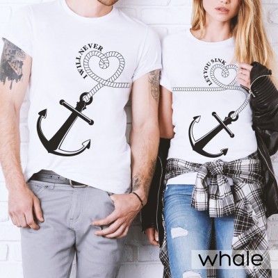 tshirts di Coppia - I will never let you sink