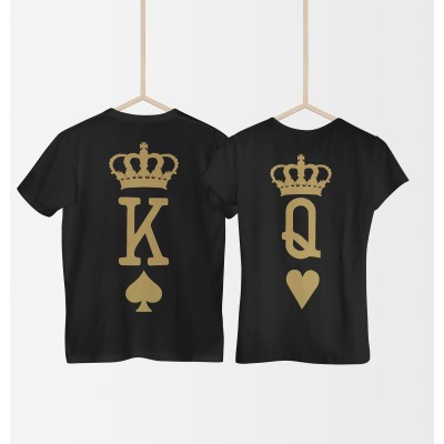 tshirts di Coppia - King e Queen