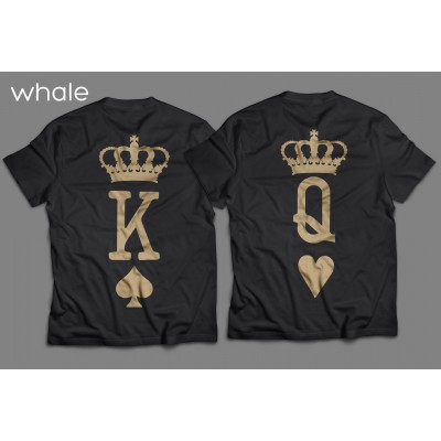 tshirts di Coppia - King e Queen