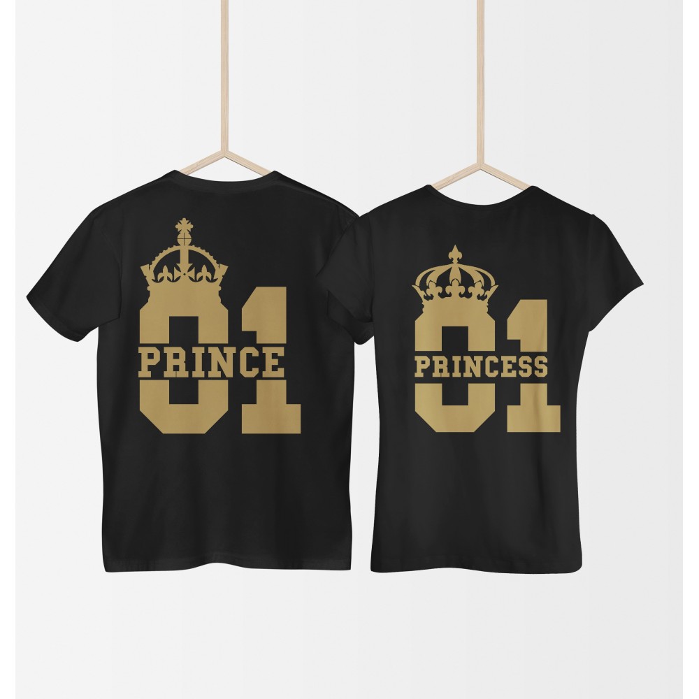 tshirts di Coppia - Prince 01 Princess 01