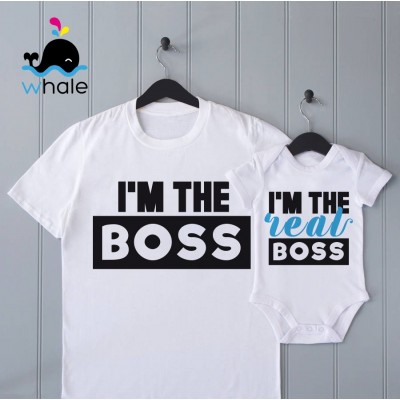 Tshirt e Bodino I'm the real Boss