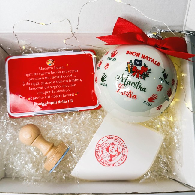 Box Regalo Maestra -...