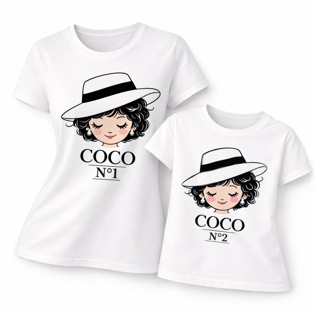 T-shirt Coordinata Mamma e...