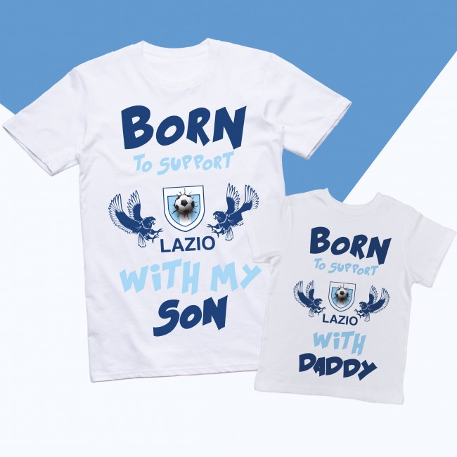 Bodino e Tshirt neonato Lazio