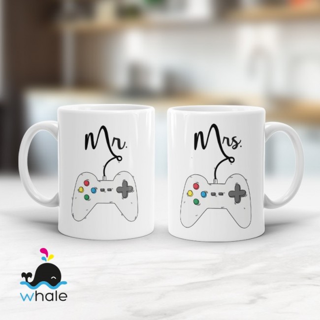 Tazze di Coppia - Mr & Mrs Gamers