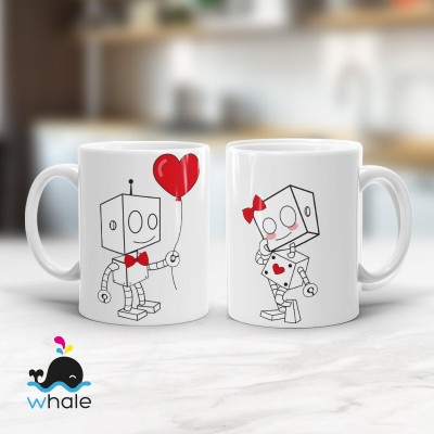 Tazze di Coppia - Heart Balloon Tazze di Coppia - Heart Balloon
