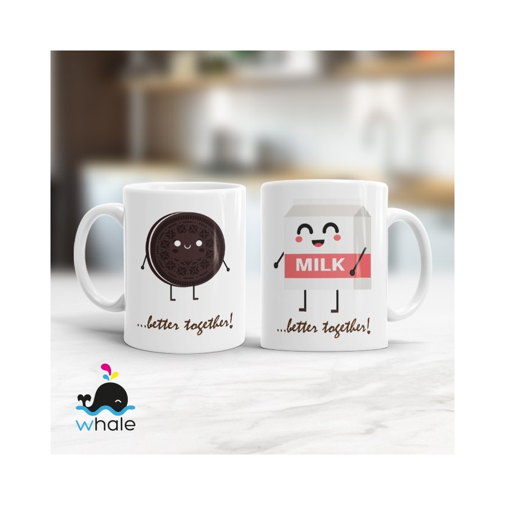 Tazze Bestfriends - Oreo & Milk Better Together Tazze Bestfriends - Oreo & Milk Better Together