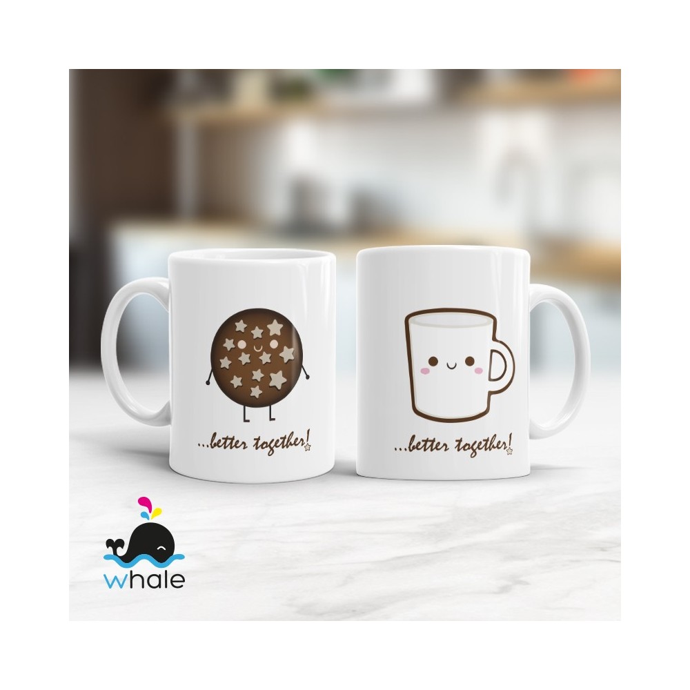 Tazze Bestfriends - Pan di Stelle & Latte Better Together Tazze Bestfriends - Pan di Stelle & Latte Better Together