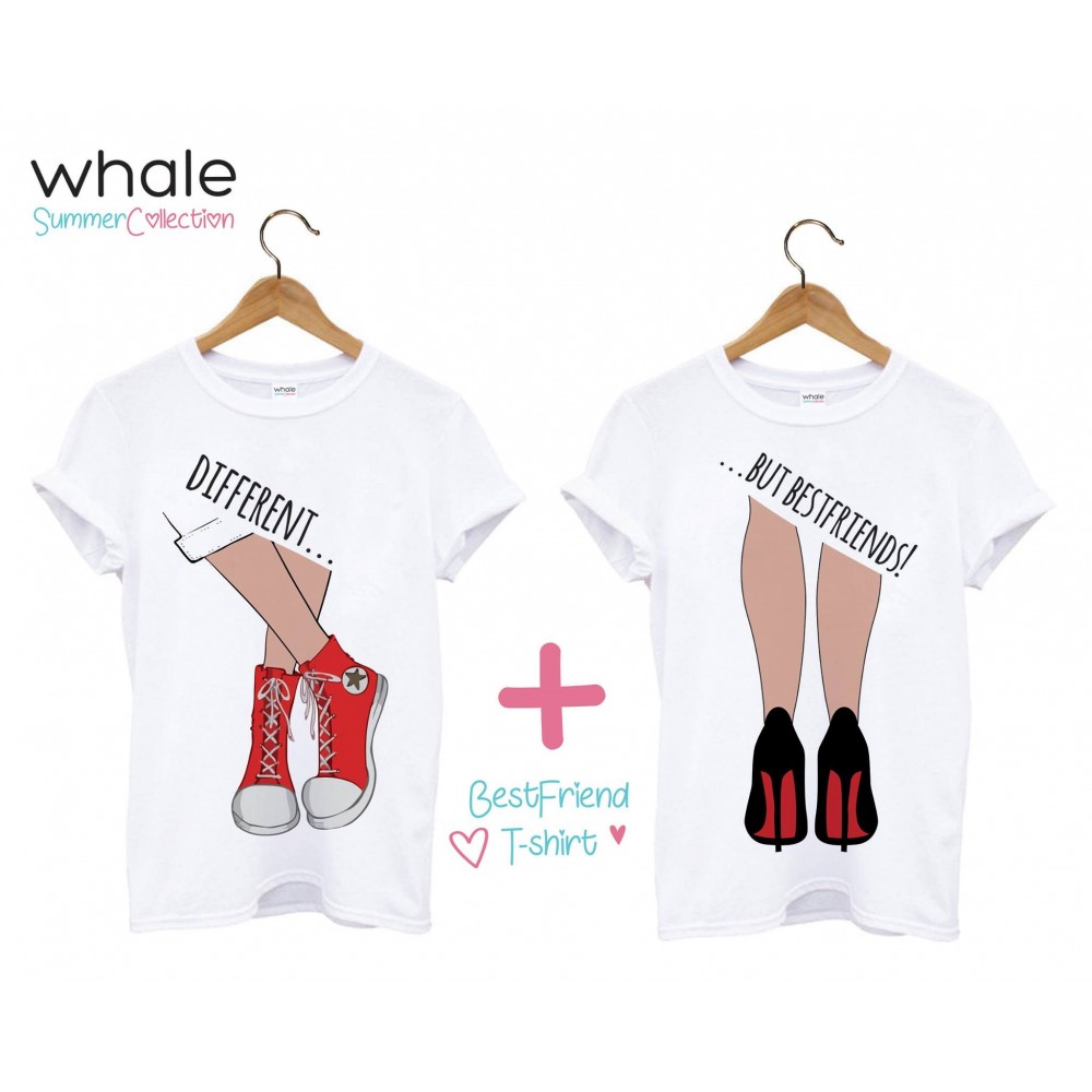 T-shirts BestFriends - Different but Bestfriends T-shirts BestFriends - Different but Bestfriends