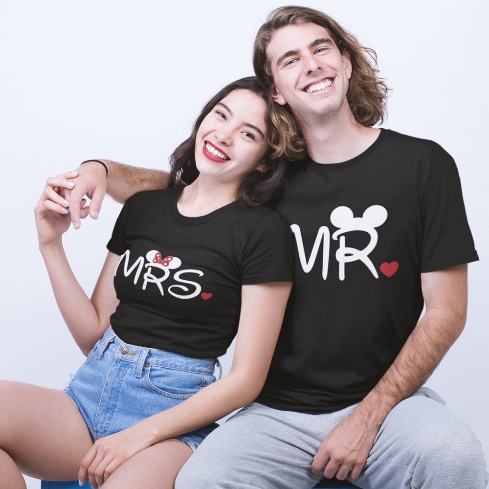T-shirts di Coppia - Mr & Mrs