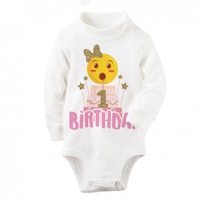 T-shirt 1° Compleanno Tema Emoji
