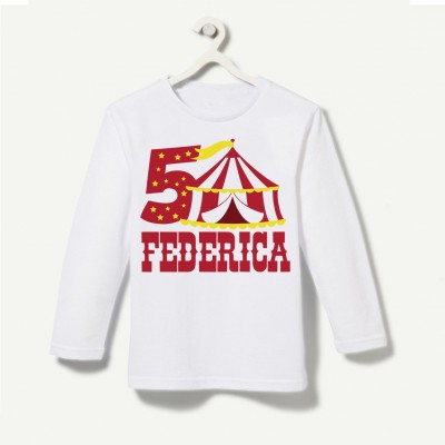 T-shirt 1° Compleanno Circo T-shirt 1° Compleanno Circo