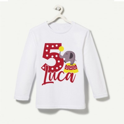 T-shirt 1° Compleanno Circo